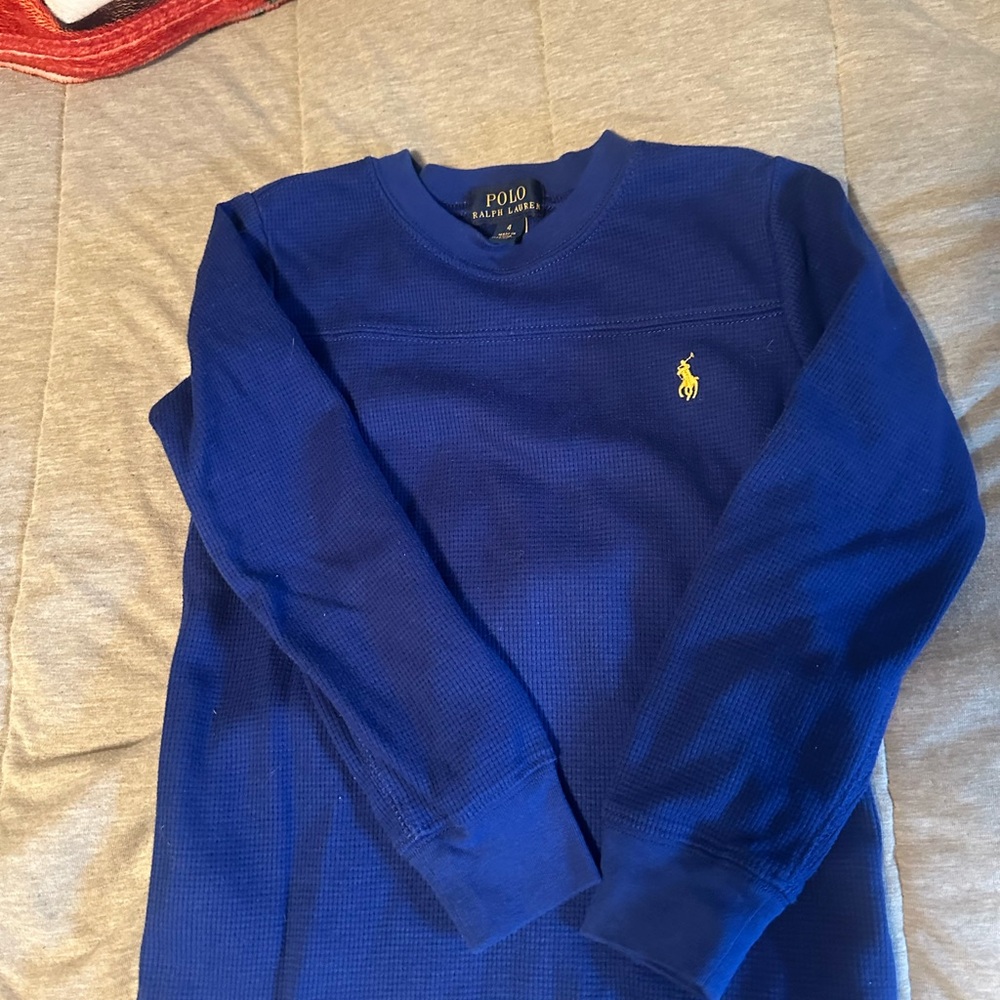 🐎 Polo by Ralph Lauren Blue Thermal